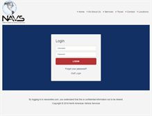 Tablet Screenshot of navsonline.com